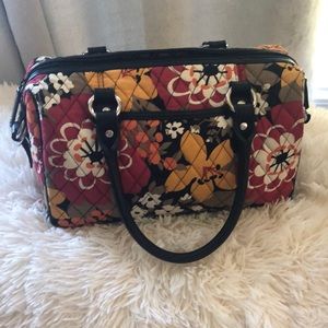 Vera Bradley Fall Pattern Satchel Purse